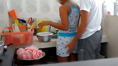 Халуун эхнэр зөндөө залуу оюутан дээр буйдан нөхөр кино